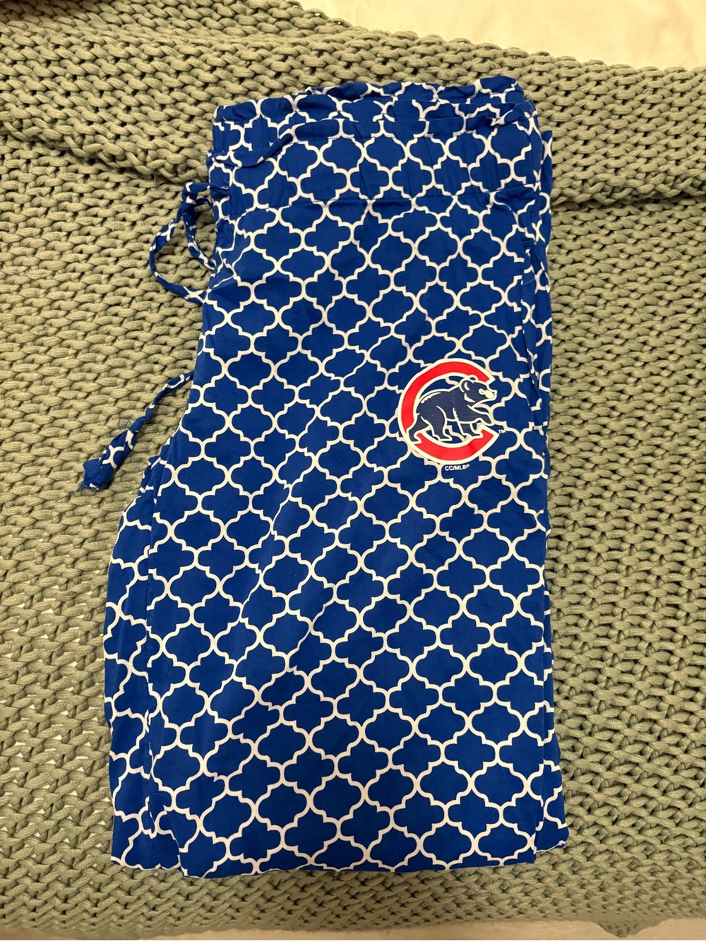 Chicago Cubs Concepts Sport Blue/White Slumber Sleep Pants